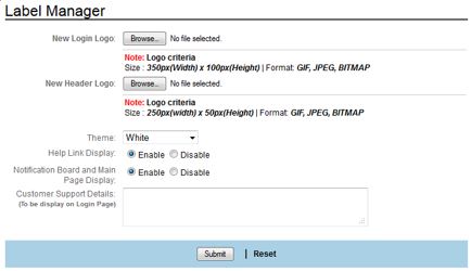 Label Manager Module